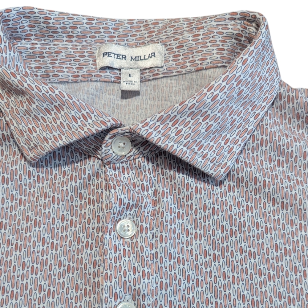 Peter Millar surf board golf polo